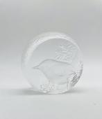 Mats Jonasson 'bird' kristallen presse-papier, Antiek en Kunst, Antiek | Glaswerk en Kristal, Ophalen