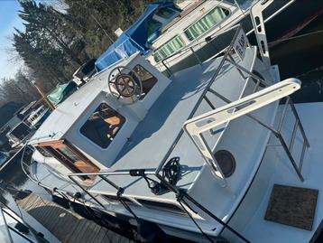 Altena.Motorcruiser 9.50 x 3.30 boegschroef optima accu’s, Enlèvement, Utilisé, Bateau à moteur