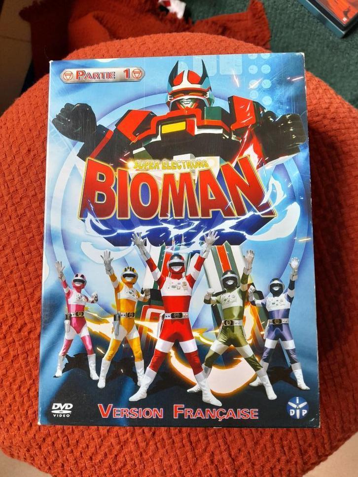 Coffret Bioman - Partie 1 (4 DVD's), Cd's en Dvd's, Dvd's | Kinderen en Jeugd, Zo goed als nieuw, Tv fictie, Avontuur, Boxset
