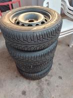 4 uniroyal ms plus 77 winterbanden op 215/60 r16 velgen, Auto-onderdelen, Ophalen, Nieuw, Winterbanden, Band(en)