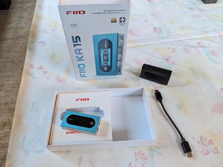 Fiio KA15 dongle-DAC, Audio, Tv en Foto, Converters, Ophalen of Verzenden