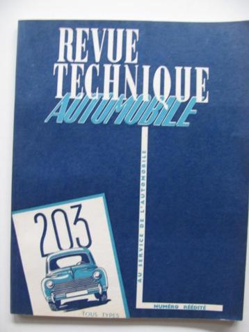 Peugeot 203 Revue technique Automobile beschikbaar voor biedingen