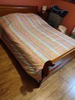 chambre a coucher, Maison & Meubles, Enlèvement, Utilisé, Deux personnes, Bois noble acajou.