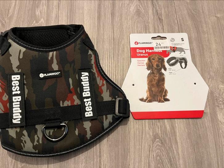 Flamingo honden harnas “Best Buddy”, Dieren en Toebehoren, Honden-accessoires, Zo goed als nieuw, Ophalen