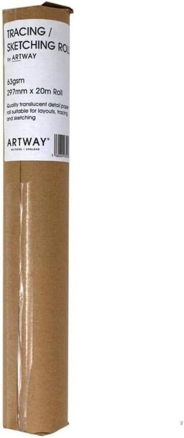 Artway calqueerpapier op rol - 63 g/m² - 29,7 cm x 20 m beschikbaar voor biedingen