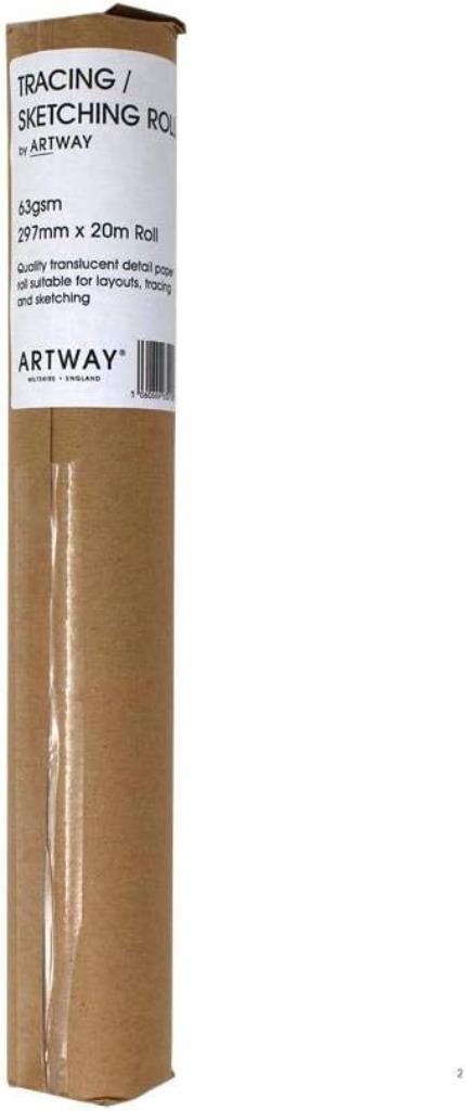Artway calqueerpapier op rol - 63 g/m² - 29,7 cm x 20 m, Diversen, Papierwaren, Nieuw, Ophalen of Verzenden