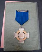 wo2 Duits 50 jaren trouwe dienst medaille zeldzaam stuk, Verzamelen, Ophalen of Verzenden, Landmacht, Lintje, Medaille of Wings