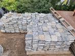 Basalt klinkers, Tuin en Terras, Ophalen, Overige materialen, Gebruikt, Klinkers