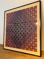 Viktor Vasarely (1906-1997) - gesigneerd, Antiek en Kunst, Kunst | Litho's en Zeefdrukken, Ophalen of Verzenden
