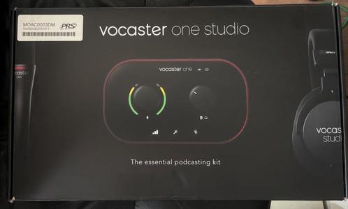Focusrite Vocaster One Studio podcast set nieuw, Muziek en Instrumenten, Overige Muziek en Instrumenten, Nieuw, Ophalen of Verzenden