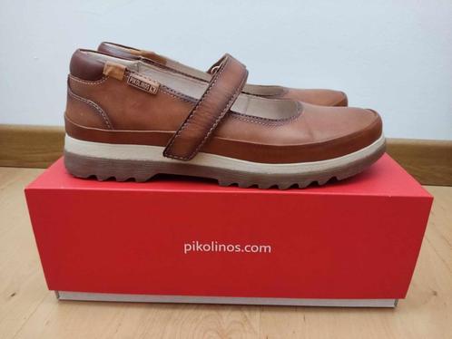 Ballerina's/mary janes van Pikolinos, bruin/cognac, maat 39, Kleding | Dames, Schoenen, Nieuw, Ballerina's, Bruin, Ophalen of Verzenden