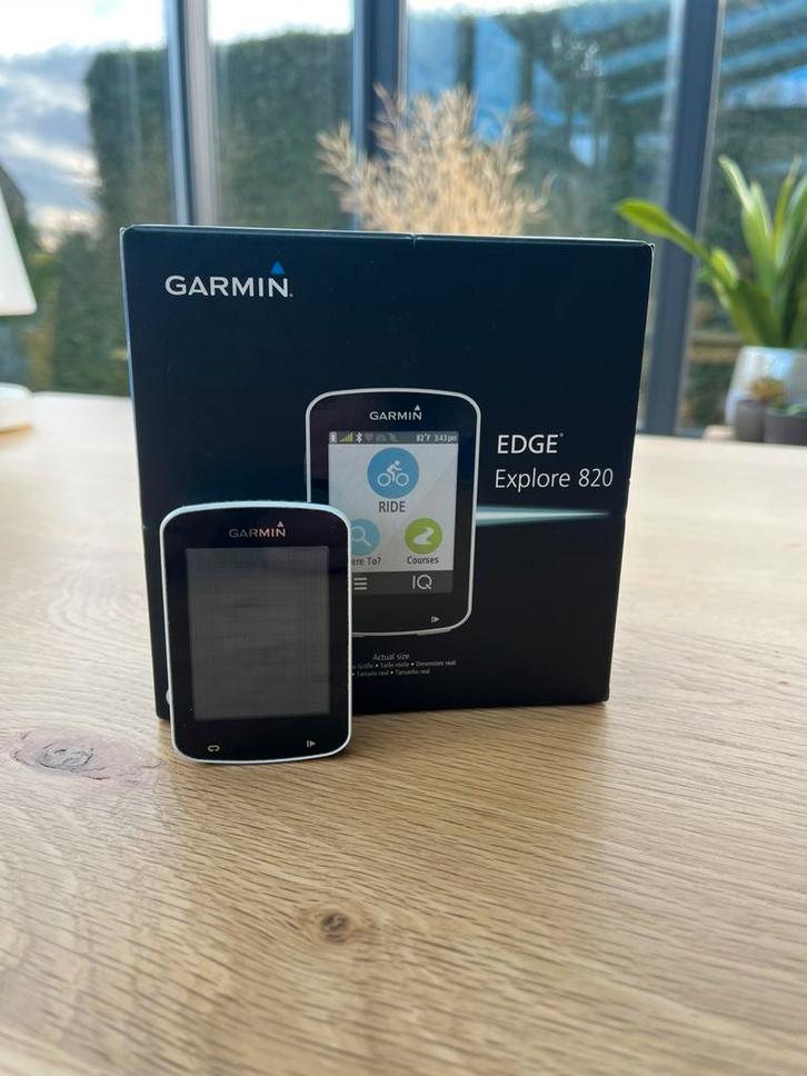 Garmin Edge 820, Vélos & Vélomoteurs, Accessoires vélo | Compteurs de vélo, Comme neuf, GPS, Enlèvement