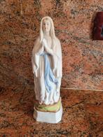 Geglazuurd beeldje Maria van Lourdes 27cm, Ophalen of Verzenden