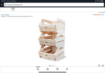 Boîtes de rangement en bois, Enlèvement, Neuf