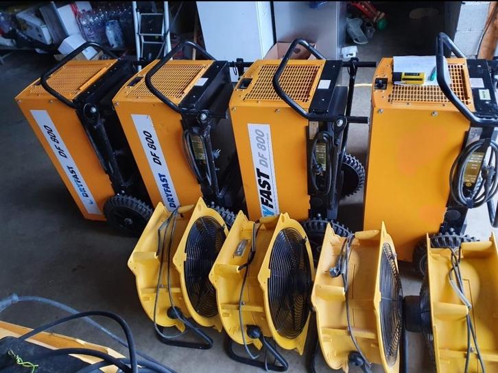 Bouwdrogers te huur dryfast df 600 df800 goedkoopste, Doe-het-zelf en Bouw, Ventilatie en Afzuiging, Ventilator, Ophalen of Verzenden