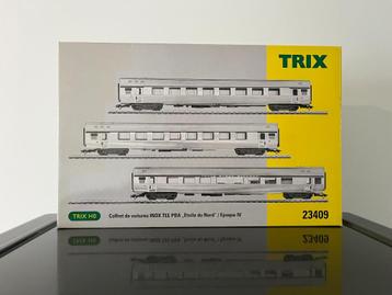 TRIX 23409 - TEE "ETOILE DU NORD" - COFFRET 2 - 2 RAILS - NE beschikbaar voor biedingen