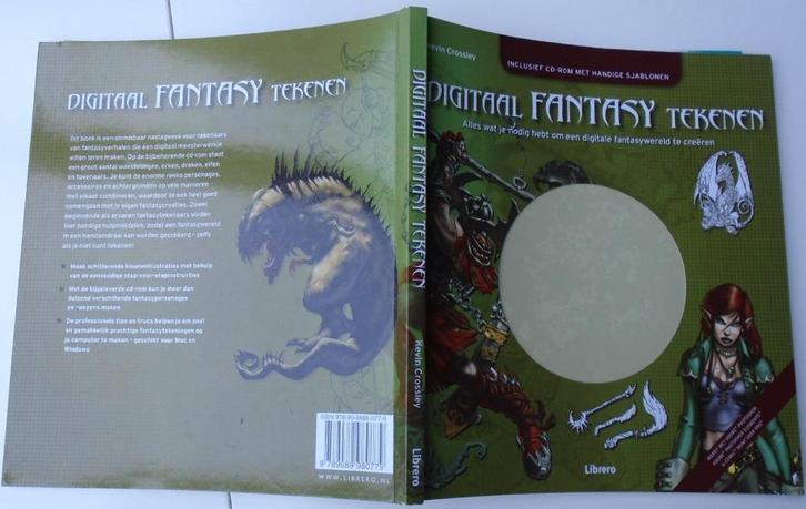 FANTASY TEKENEN 9789089980779, Hobby en Vrije tijd, Tekenen, Zo goed als nieuw, Boek of Gids, Ophalen of Verzenden