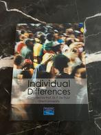 Individual differences, Ophalen of Verzenden, Zo goed als nieuw, Cognitieve psychologie