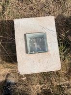 Bloc de beton avec pavé de verre intégré, Doe-het-zelf en Bouw, Ophalen, Beton