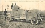 WW I  - 1918 Authentic PC Belgian Machine Gun Car in fields, Affranchie, Envoi, Politique et Histoire