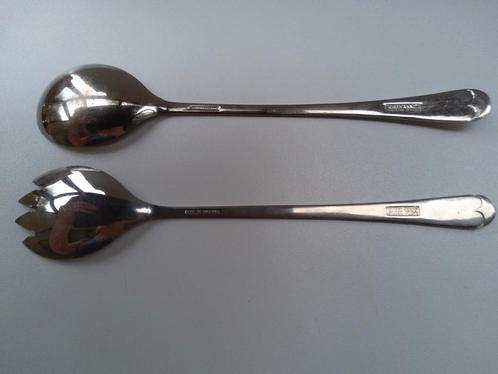 Verzilverd sla-couvert + 2e gratis., Antiek en Kunst, Antiek | Bestek, Ophalen of Verzenden