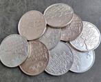 lot van 9 Belgische munten, Postzegels en Munten, Munten | België, Ophalen of Verzenden, Zilver, Losse munt