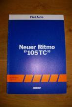 Fiat Ritmo 105TC werkplaatshandboek NIEUW, Ophalen of Verzenden