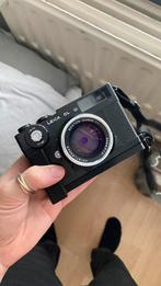 Leica cl (werkende lichtmeter) + 40mm voigtlander f1.4, Audio, Tv en Foto, Fotocamera's Analoog, Gebruikt, Ophalen of Verzenden