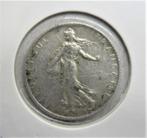 Zilveren munt Frankrijk 1 frank 1914, Postzegels en Munten, Munten | Europa | Niet-Euromunten, Frankrijk, Zilver, Ophalen of Verzenden