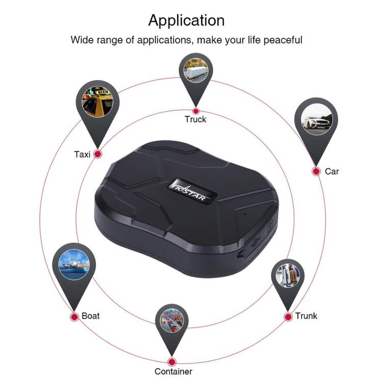 TKSTAR TK905 5000mAh GPS-tracker voor in de auto, Telecommunicatie, Powerbanks, Nieuw, Ophalen of Verzenden