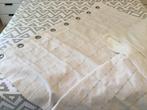 Draperie gevoerd,gebroken wit Hoogte:240 cm Breedte:160 cm, Ophalen, Wit