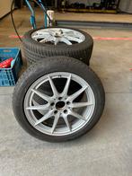 Velgen met winterbanden, Autos : Pièces & Accessoires, Pneus & Jantes, Enlèvement, Pneus hiver, Jante(s)