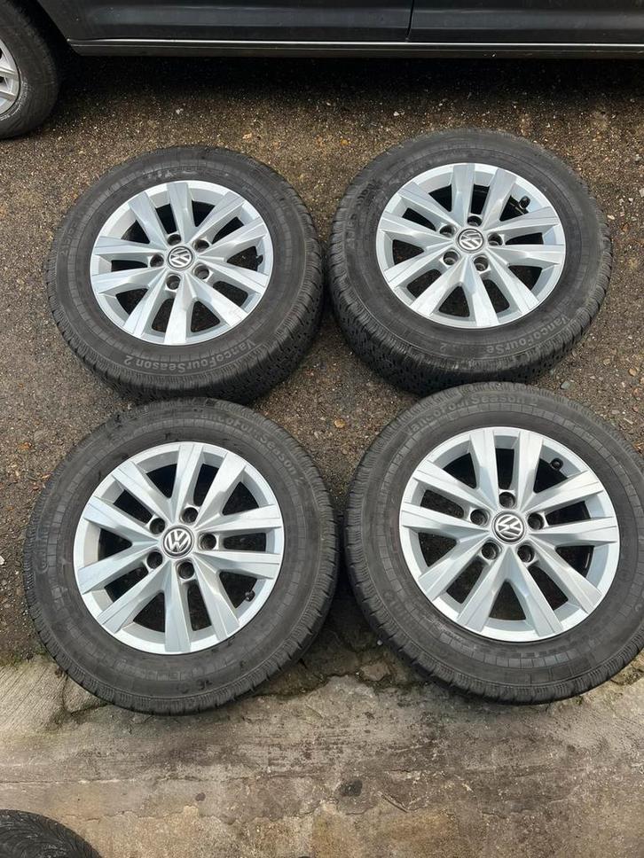 VW Multivan , Transpoter orginele Alu velgen, Auto-onderdelen, Banden en Velgen, Banden en Velgen, All Season, 16 inch, 215 mm