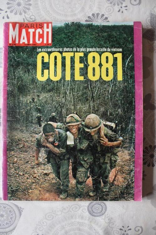 PARIS MATCH  COTE 881- VIETNAM -N°944 Magazine – 12 mai 1967, Collections, Objets militaires | Général, Armée de terre, Enlèvement ou Envoi