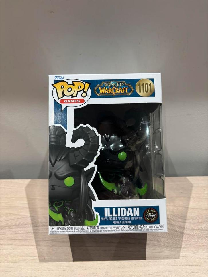 Chase Illidan #1101 Funko Pop! Games: World of Warcraft, Verzamelen, Poppetjes en Figuurtjes, Zo goed als nieuw, Ophalen of Verzenden