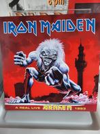 Iron maiden-A real live Arnhem 1993, Cd's en Dvd's, Vinyl | Hardrock en Metal, Ophalen of Verzenden, Zo goed als nieuw