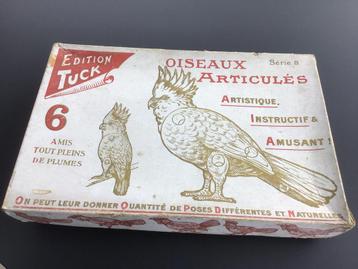 Edition Tuck / Oiseaux Articulés / Série 8 / 1900