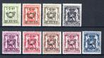 PRE455/463 MNH** 1941 - Klein staatswapen - REEKS 20, Postzegels en Munten, Postzegels | Europa | België, Ophalen of Verzenden