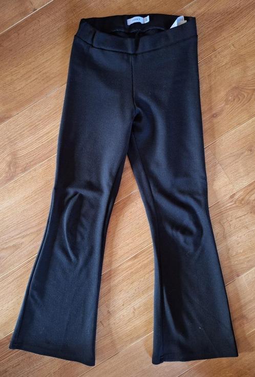 Name it zwarte broek 134, Kinderen en Baby's, Kinderkleding | Maat 134, Zo goed als nieuw, Meisje, Broek, Ophalen of Verzenden