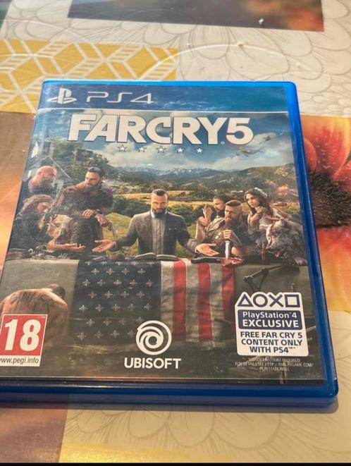 Far Cry 5 (PS4), Games en Spelcomputers, Games | Sony PlayStation 4, Zo goed als nieuw, Overige genres, Vanaf 18 jaar, Online
