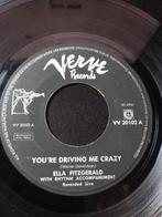 Ella Fitzgerald - Tu me rends folle/M. Paganini, CD & DVD, Vinyles Singles, 7 pouces, Jazz et Blues, Utilisé, Enlèvement ou Envoi