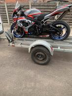 Moto remork te huur 15€/dag, Ophalen, Zo goed als nieuw