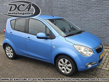 Opel Agila B 1.2 16V 2008 Blauw Airco Trekhaak Radio/MP3 NL beschikbaar voor biedingen