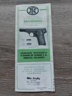 Brochure FN pistolet modèle 10, Enlèvement ou Envoi, Autres, Photo ou Poster