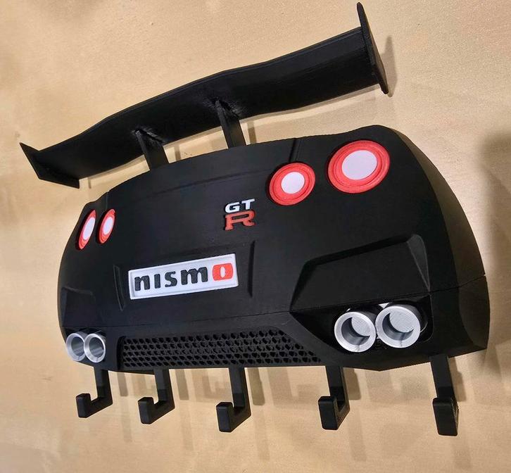 Nissan GTR R35 sleutelhanger rekje sleutels mancave bureau, Hobby & Loisirs créatifs, Voitures miniatures | 1:5 à 1:12, Neuf, Voiture
