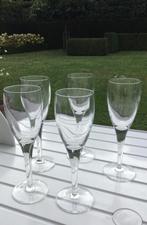 Set van 5 Kristallen Champagneglazen  Set/5€, Ophalen