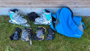 skeelers / rolschaatsen / inlineskates OXELO 32-35 beschikbaar voor biedingen