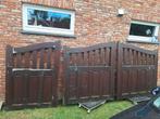 Poort 3m met zijdeur 1,16m breed, Tuin en Terras, Ophalen, Gebruikt