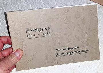 Plaquette Nassogne 700e anniv. de son affranchissement. beschikbaar voor biedingen