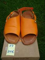 sandale chaussure cuir 37 impeccable, Ophalen, Lauwren, Oranje, Sandalen of Muiltjes